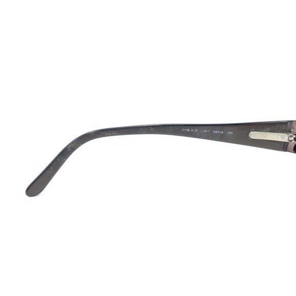 Chanel 2118-H-B 357 Brown Rectangle Eyeglasses Frames 50-16 135 Italy Designer - Picture 10 of 12